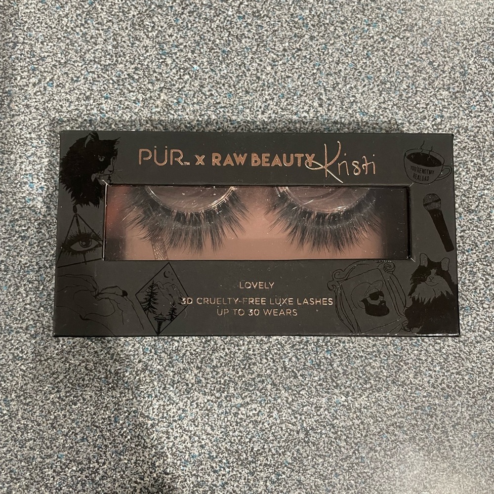 Lashes PUR X Raw Beauty Kristi False Lashes new lashes